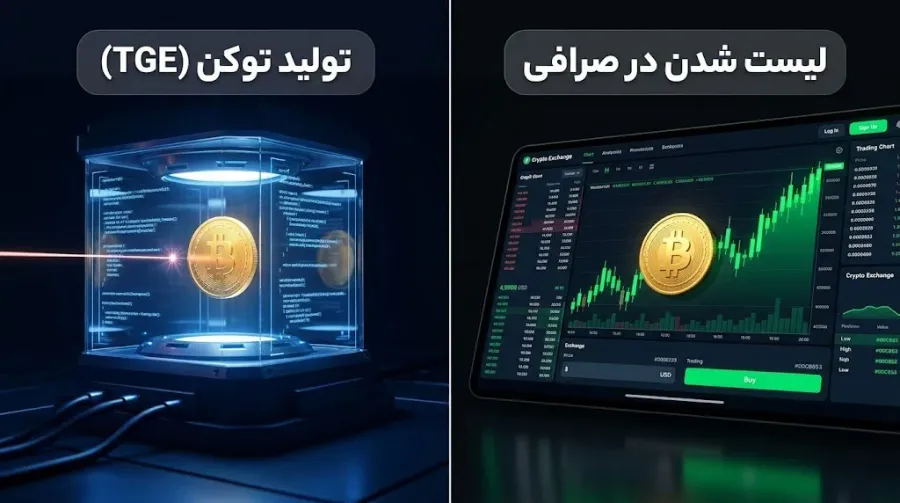 رویداد تولید توکن یا TGE چیست؟ | خرید اتریوم | صرافی کیف پول من