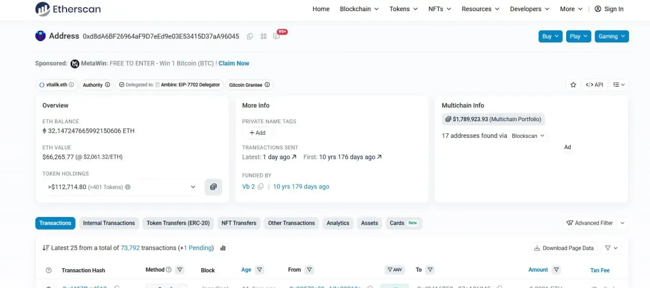 نحوه جستجوی آدرس کیف پول و خواندن اطلاعات آن | کیف پول من