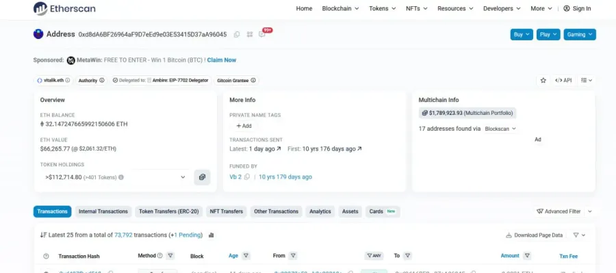 نحوه جستجوی آدرس کیف پول و خواندن اطلاعات آن | کیف پول من