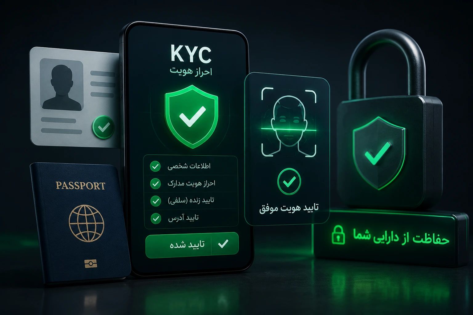 محافظت از داراییهای دیجیتال با KYC در برابر حملات و هک