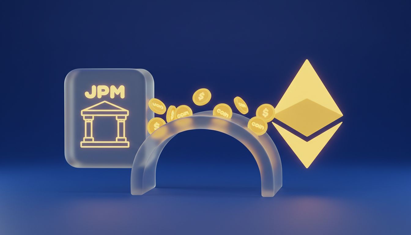 جیپی مورگان توکن JPM Coin خود را برای مشتریان سازمانی به اتریum میآورد