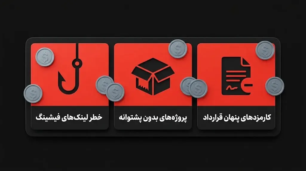 ریسک‌ها و چالش‌های شرکت در وایت لیست NFT | خرید بیت کوین | کیف پول من