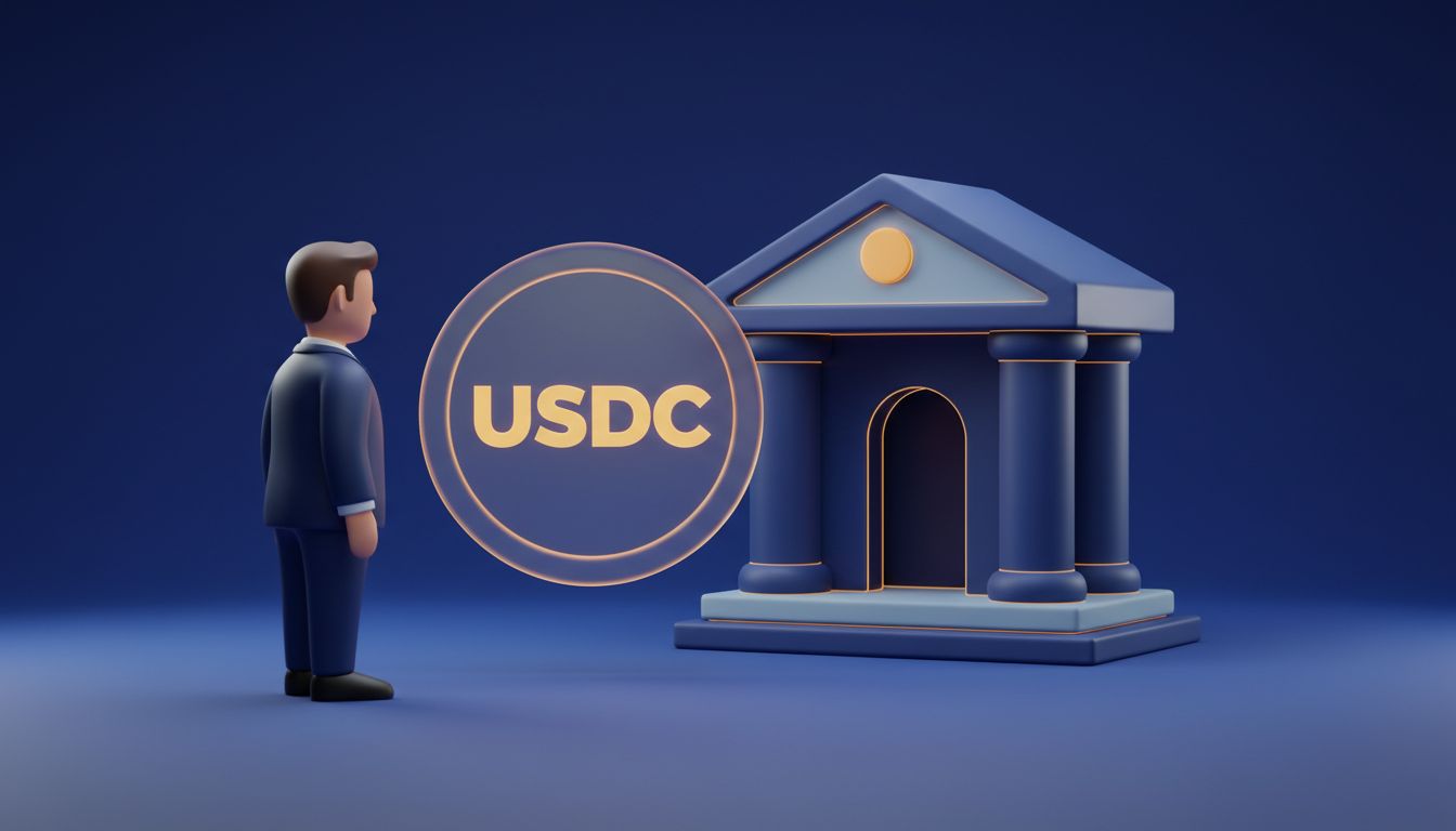 چالش برایان آرمسترانگ با بانک‌ها بر سر پاداش استیبل‌کوین USDC