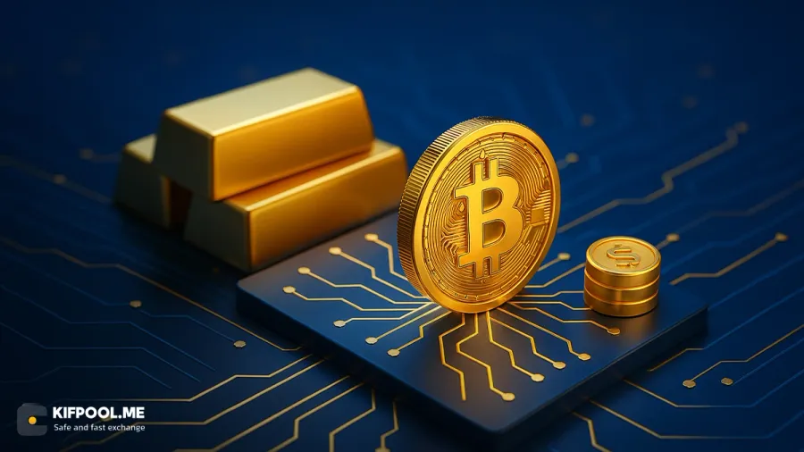 مقایسه استخراج بیت کوین با استخراج طلا | صرافی ارز دیجیتال کیف پول من