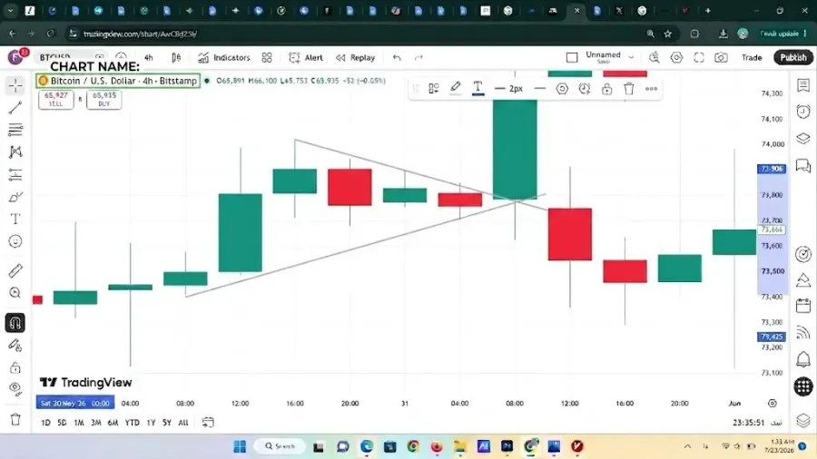 الگوی پرچم سه گوش | Pennant | صرافی کیف پول من