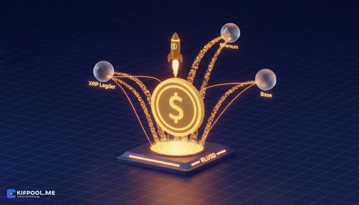 عرضه استیبل کوین RLUSD ریپل در کوینبیس با پشتیبانی از XRP Ledger، اتریوم و Base
