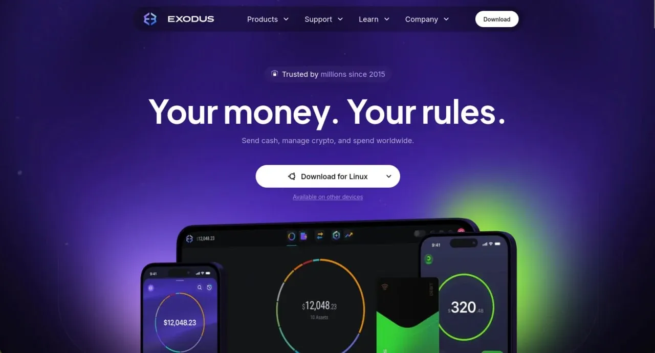 سایر شرکت‌های بین‌المللی مانند GMO Internet Group و Exodus | کیف پول من