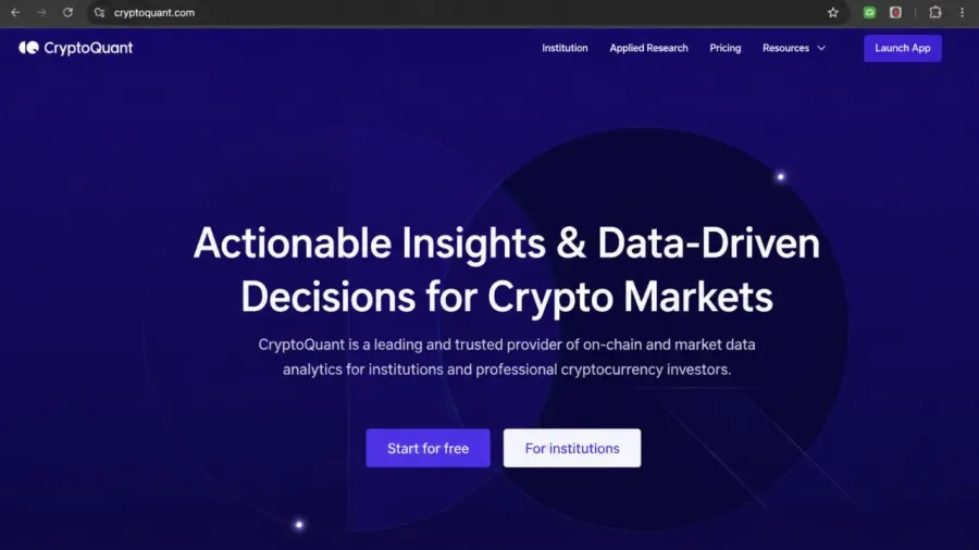 کریپتو کوانت (CryptoQuant) | صرافی کیف پول من