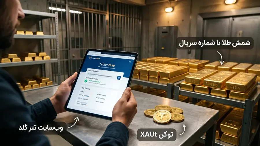 شفافیت و ردیابی | صرافی کیف پول من