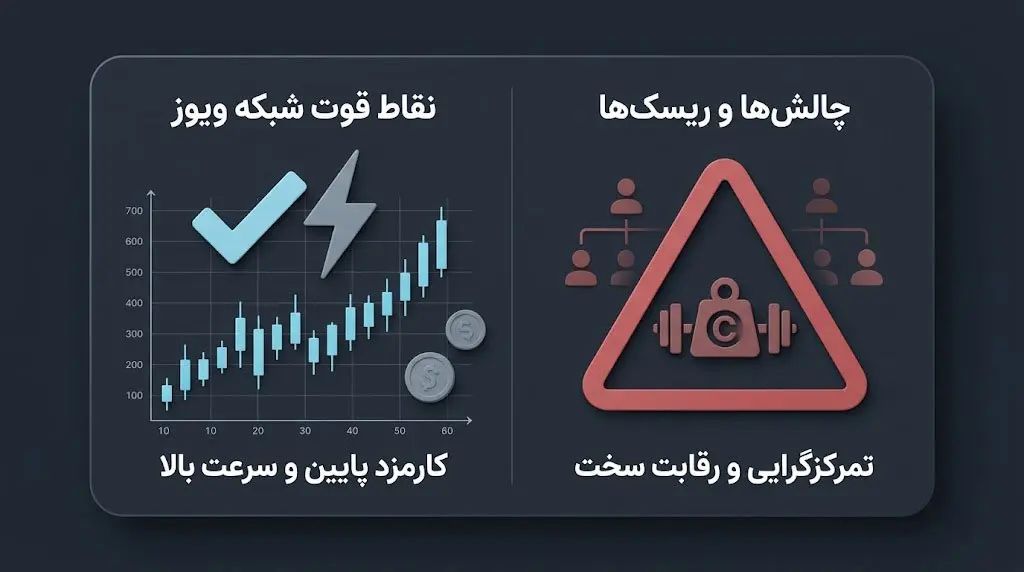مزایا و معایب پروژهی ویوز برای کاربران و سرمایهگذاران | صرافی کیف پول من