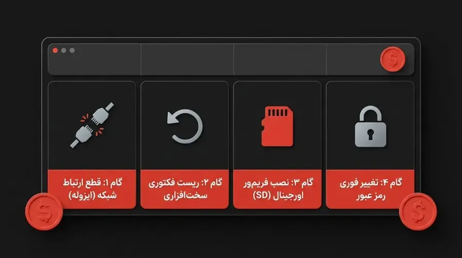 آموزش حذف ویروس ماینر در خانه | صرافی کیف پول من