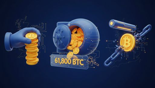 چین برای مصادره ۶۱,۸۰۰ بیت کوین توقیفشده در بریتانیا اقدام کرد!