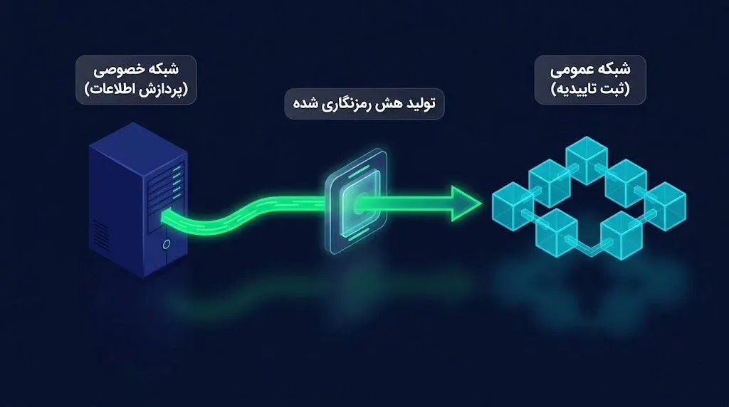 ورود به دنیای بلاک چین هیبریدی (Hybrid Blockchain) | صرافی کیف پول من