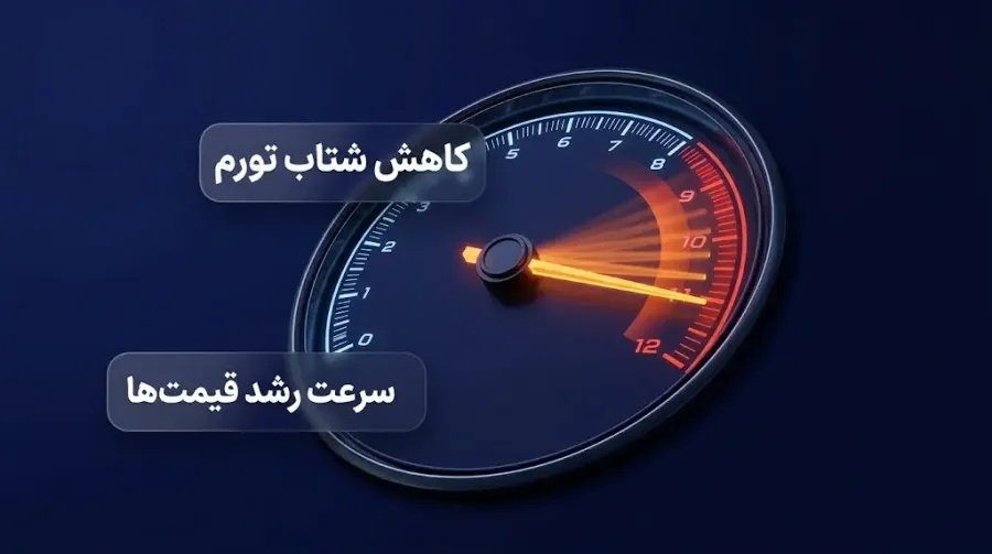کاهش تورم نقطه به نقطه | صرافی کیف پول من