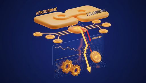 تحلیل دلایل کاهش قیمت ارز دیجیتال AERO پس از ادغام Aerodrome Finance