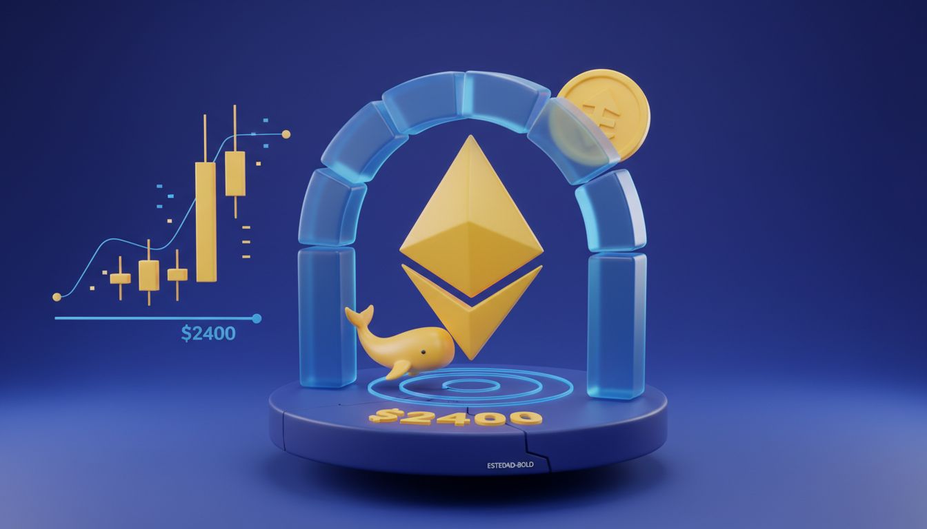 تحلیل قیمت اتریوم: آیا ETH سطح حمایتی ۲۴۰۰ دلاری را حفظ می‌کند؟