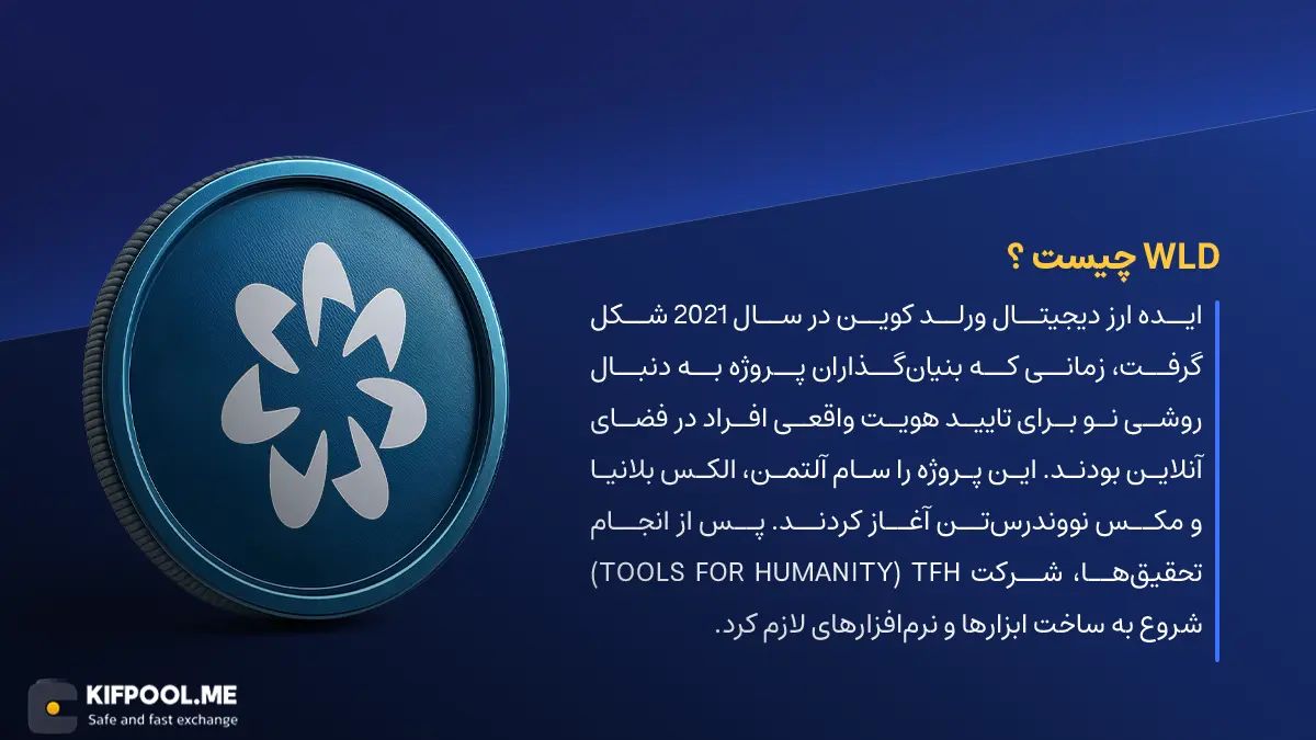 ارز دیجیتال WorldCoin چیست؟ | خرید و فروش WLD| خرید سریع ارز ورلد کوین| صرافی ارز دیجیتال کیف پول من