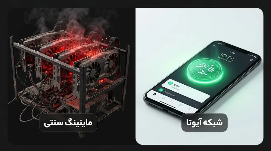 آیوتا (IOTA) چیست؟ | آیا امکان استخراج ارز آیوتا وجود دارد؟ | خرید ارز ایوتا | صرافی کیف پول من