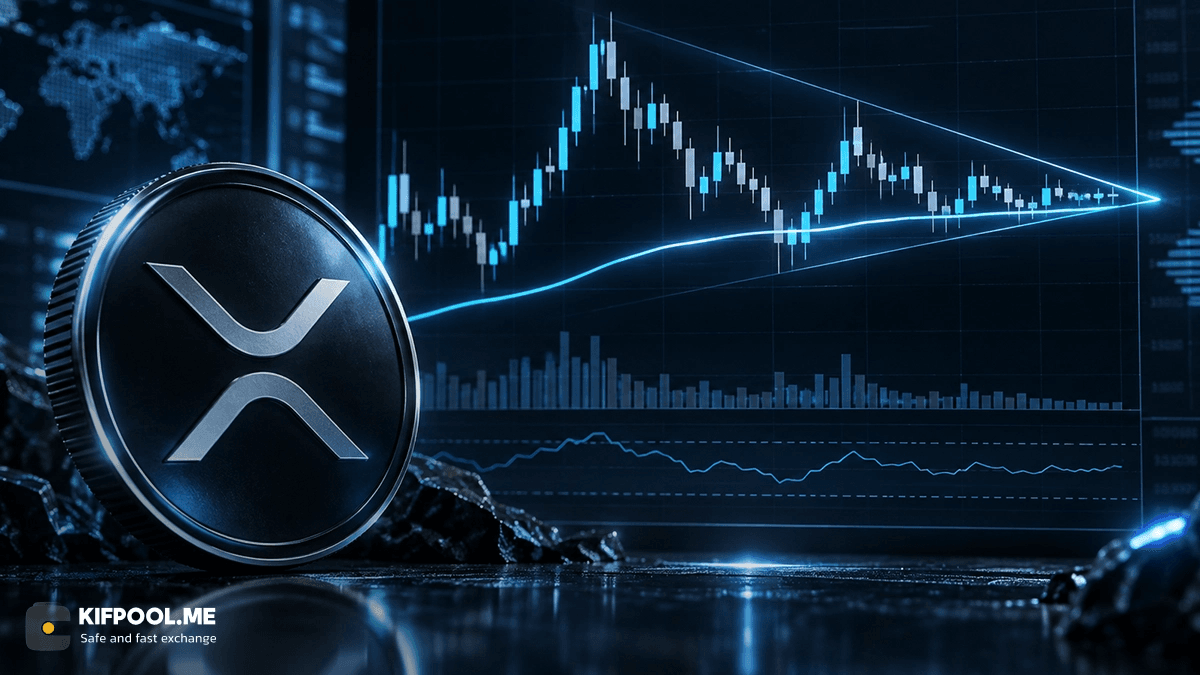 قیمت XRP در محدوده حساس؛ میانگین متحرک ۱۰۰ روزه مسیر آینده ریپل را تعیین می‌کند