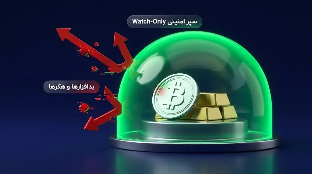 کیف پول Watch-Only | صرافی کیف پول من