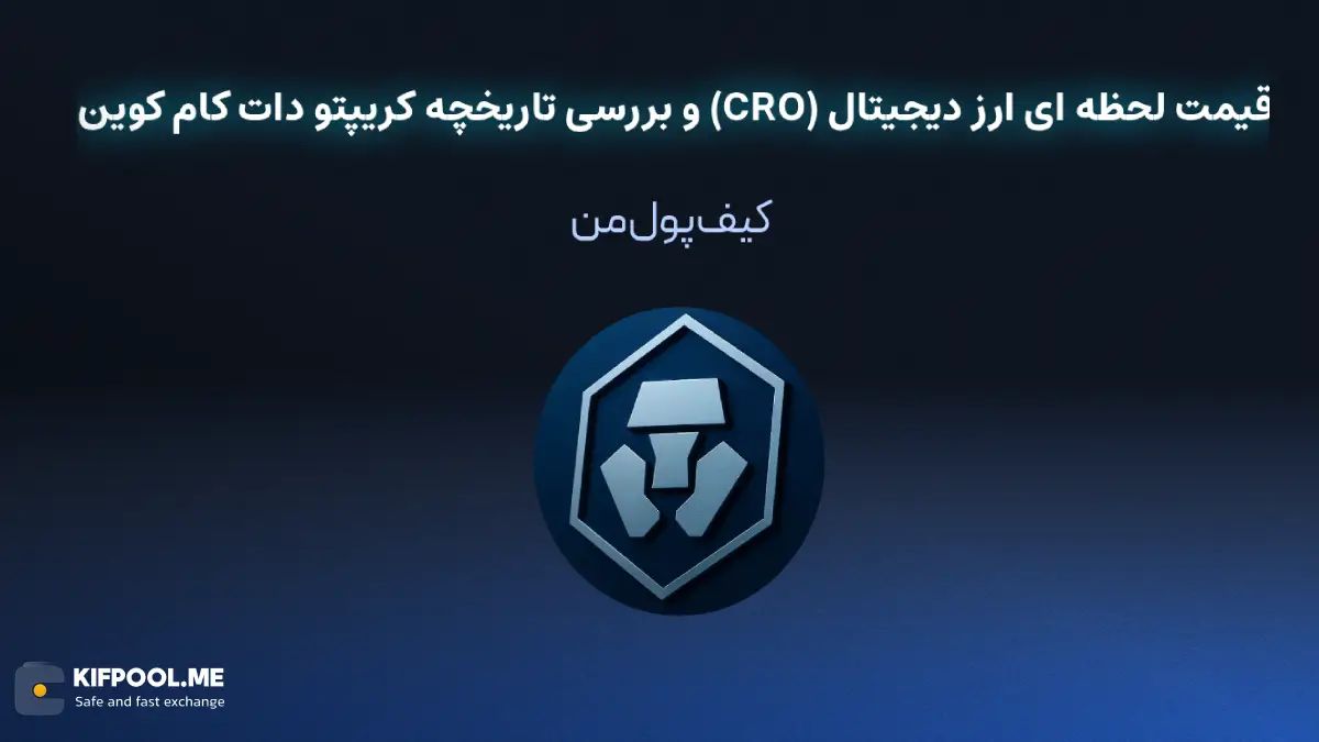 خرید ارز کریپتو دات کام کوین | خرید و فروش CRO| خرید سریع ارز کریپتو دات کام کوین| صرافی ارز دیجیتال کیف پول من