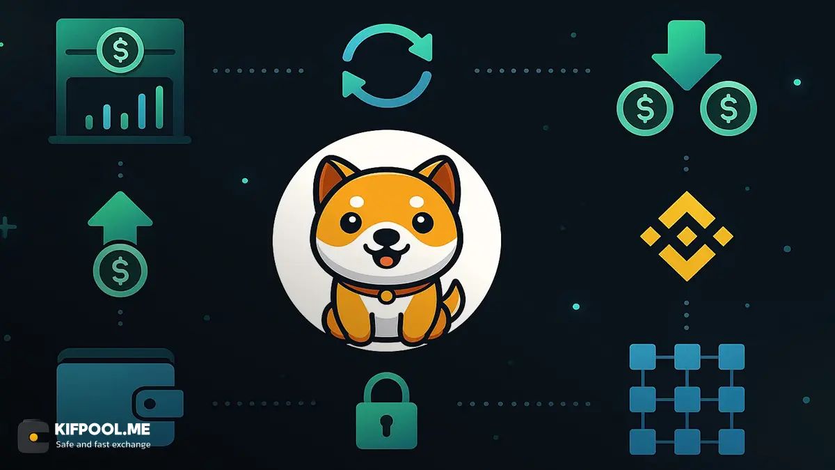 نحوه خرید و فروش بی بی دوج در صرافی کیف پول من | صرافی کیف پول من