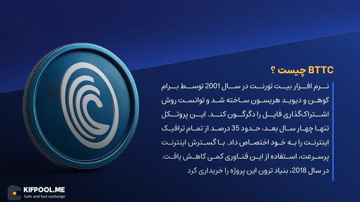 ارز دیجیتال BitTorrent چیست؟ | خرید و فروش BTTC| خرید سریع ارز بیت تورنت| صرافی ارز دیجیتال کیف پول من