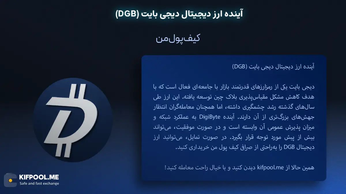 خرید ارز دیجیتال DGB|بهترین صرافی ارز دیجیتال|ترید ارز دیجیتال DGB|قیمت ارز DGB| خرید ارز دیجیتال DGB بدون محدودیت | خرید آنی ارز DGB| صرافی کیف پول من