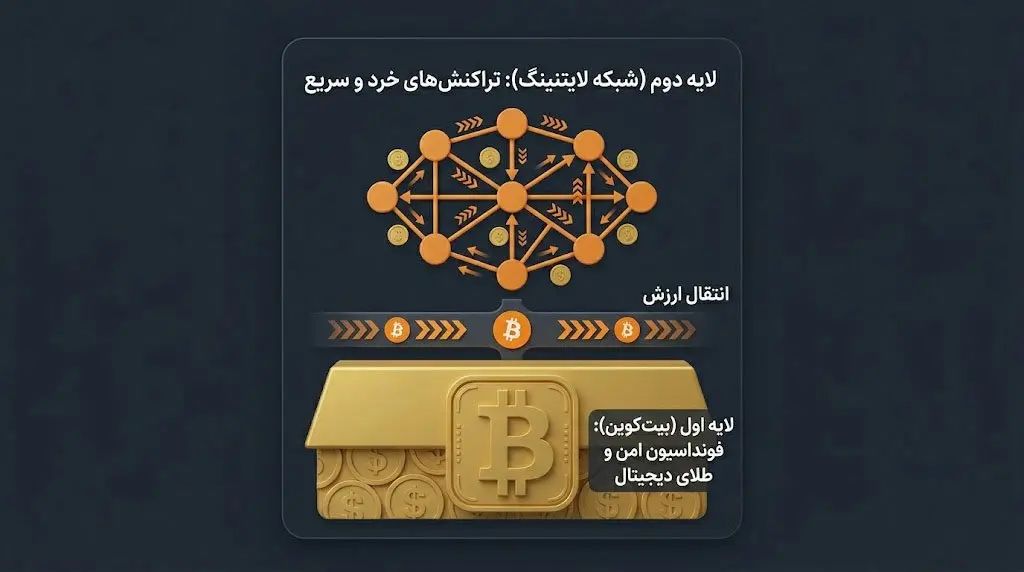 لایه دوم (شبکه لایتینگ) | صرافی کیف پول من