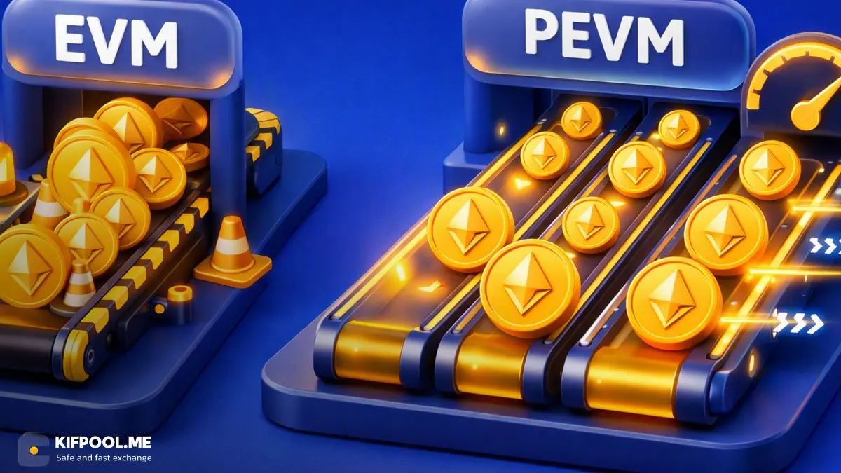 ماشین مجازی اتریوم موازی شده (PEVM) چیست؟ بررسی نحوه عملکرد، مزایا و مقایسه با EVM
