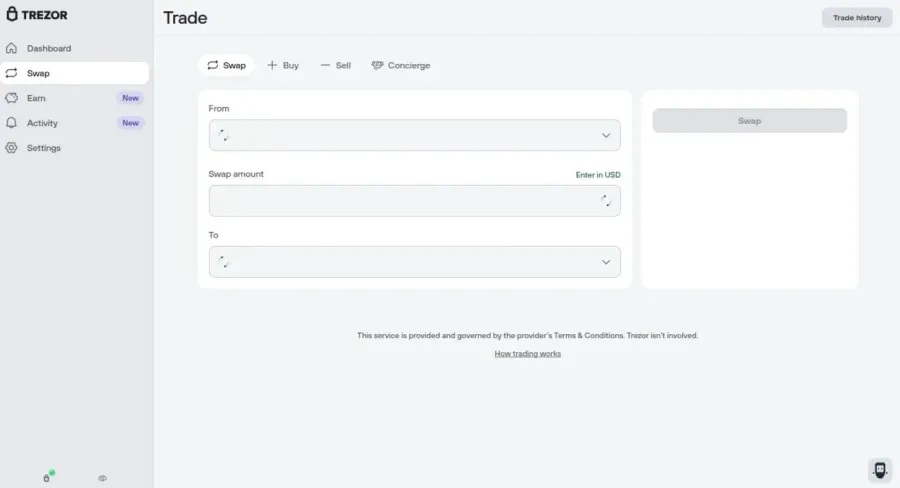نرمافزار ترزور سوئیت (Trezor Suite) | صرافی کیف پول من