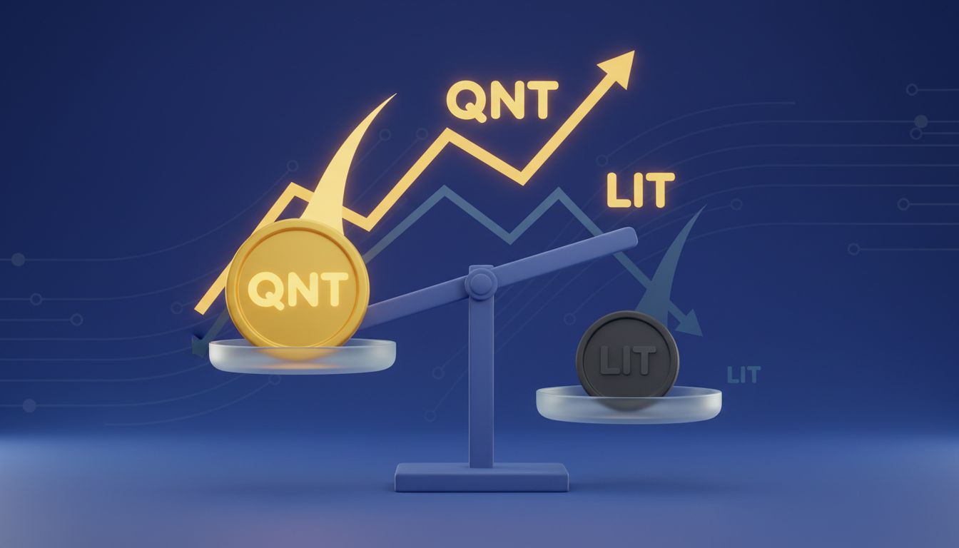 برندگان و بازندگان هفته: جهش ۱۵۸ درصدی کوانت (QNT) و افت لایتر (LIT)