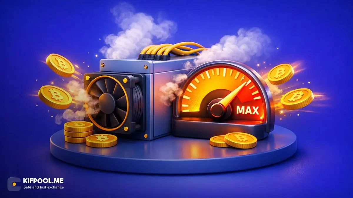 اورکلاک ماینر (Miner Overclocking) چیست؟ رسیدن به بالاترین هش‌ریت با منطقی‌ترین مصرف برق