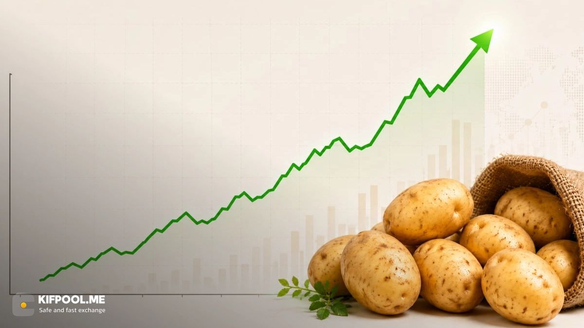 جهش 705 درصدی سیب‌زمینی در بازار جهانی | بهترین معامله ماه