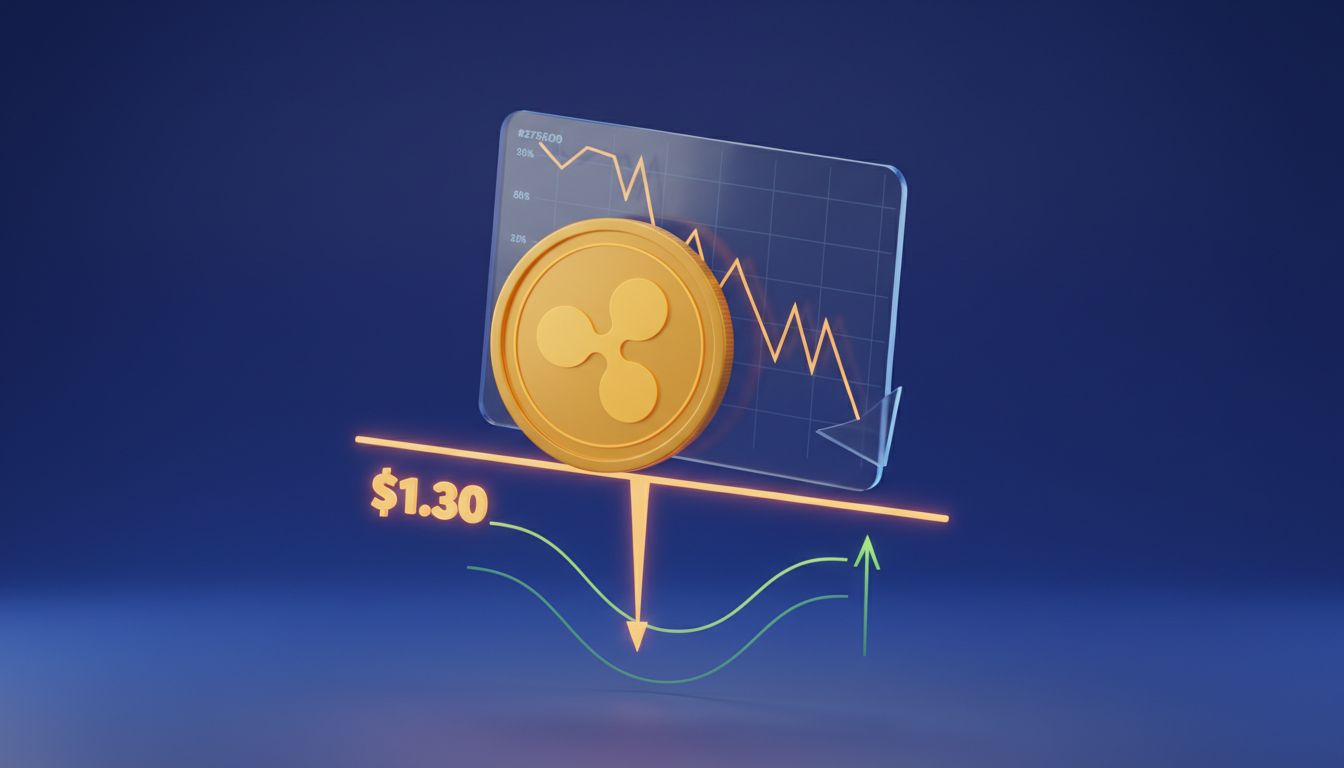 تحلیل قیمت ریپل: نبرد برای حفظ سطح ۱.۳۰ دلار همزمان با تضعیف بازار فیوچرز
