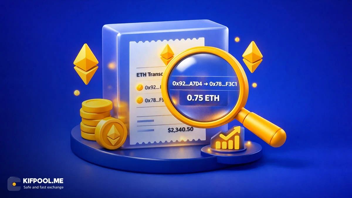 آموزش رهگیری تراکنش اتریوم در بلاک چین؛ چگونه وضعیت انتقال را در Etherscan بررسی کنیم؟