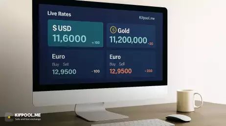 معرفی سرویس قیمت ارز و طلا صرافی کیف پول من