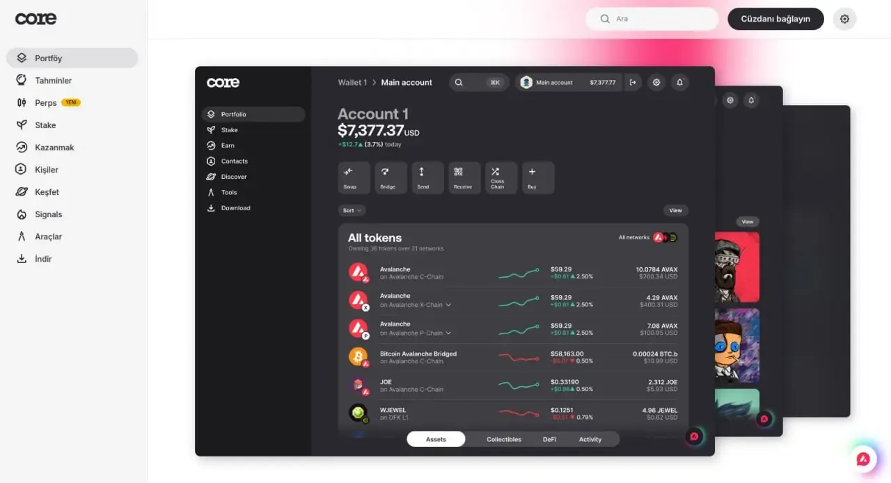 کیف پول Core Wallet | صرافی کیف پول من