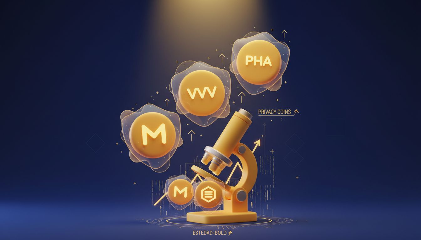 تحلیل قیمت و آینده پرایوسی کوین‌ها: XMR، VVV و PHA زیر ذره‌بین