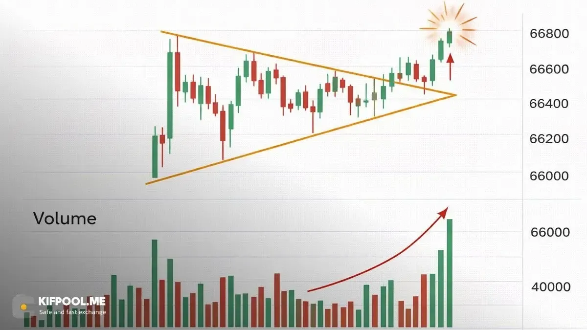 اهمیت حجم معاملات (Volume) در لحظه شکست الگو | کیف پول من