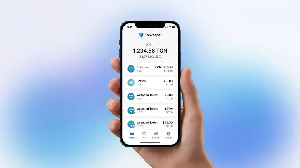 تون کیپر (Tonkeeper): ضروری&zwnj;ترین کیف پول برای ایردراپ&zwnj;های تلگرامی و شبکه TON | کیف پول من
