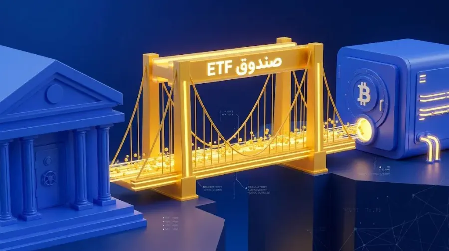 نقش صندوقهای قابل معامله (ETF) در جذب سرمایههای نهادی به بیت کوین و اتریوم | صرافی کیف پول من