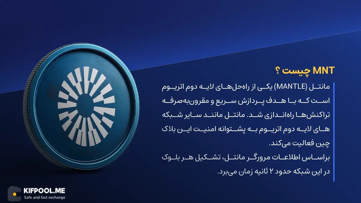 ارز دیجیتال MNT چیست؟ | خرید و فروش Mantle| خرید سریع ارز مانتل| صرافی ارز دیجیتال کیف پول من
