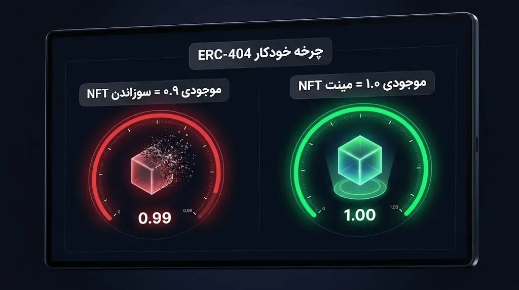 چرخه خودکار ERC-404 | صرافی کیف پول من