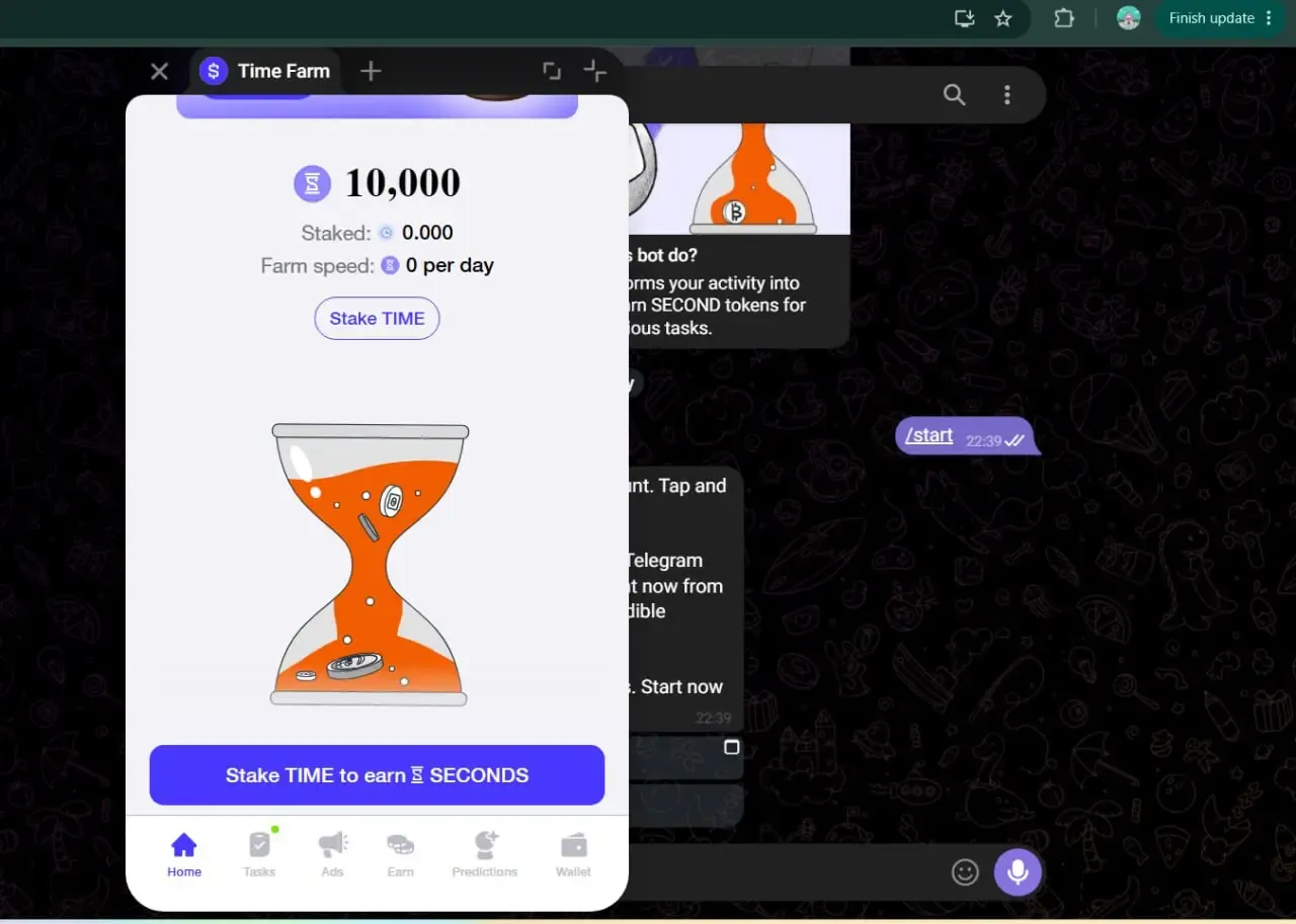 بخش Home و مدیریت فرآیند استخراج و جمع آوری توکن ها | صرافی کیف پول من