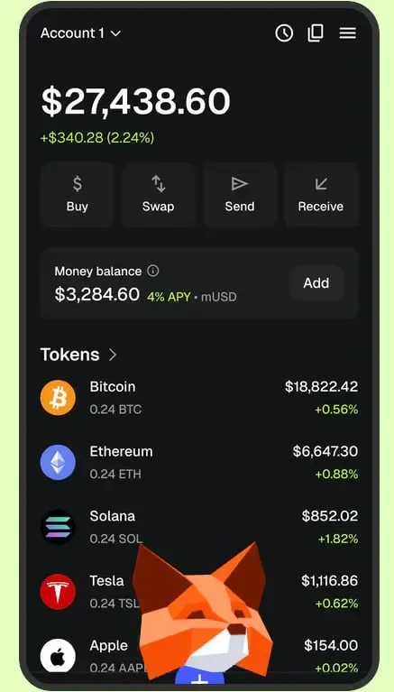 کیف پول MetaMask | صرافی کیف پول من