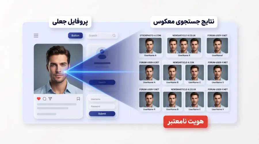 جستجوی معکوس تصاویر (Reverse Image Search) برای راستیآزمایی هویت فرد | صرافی کیف پول من