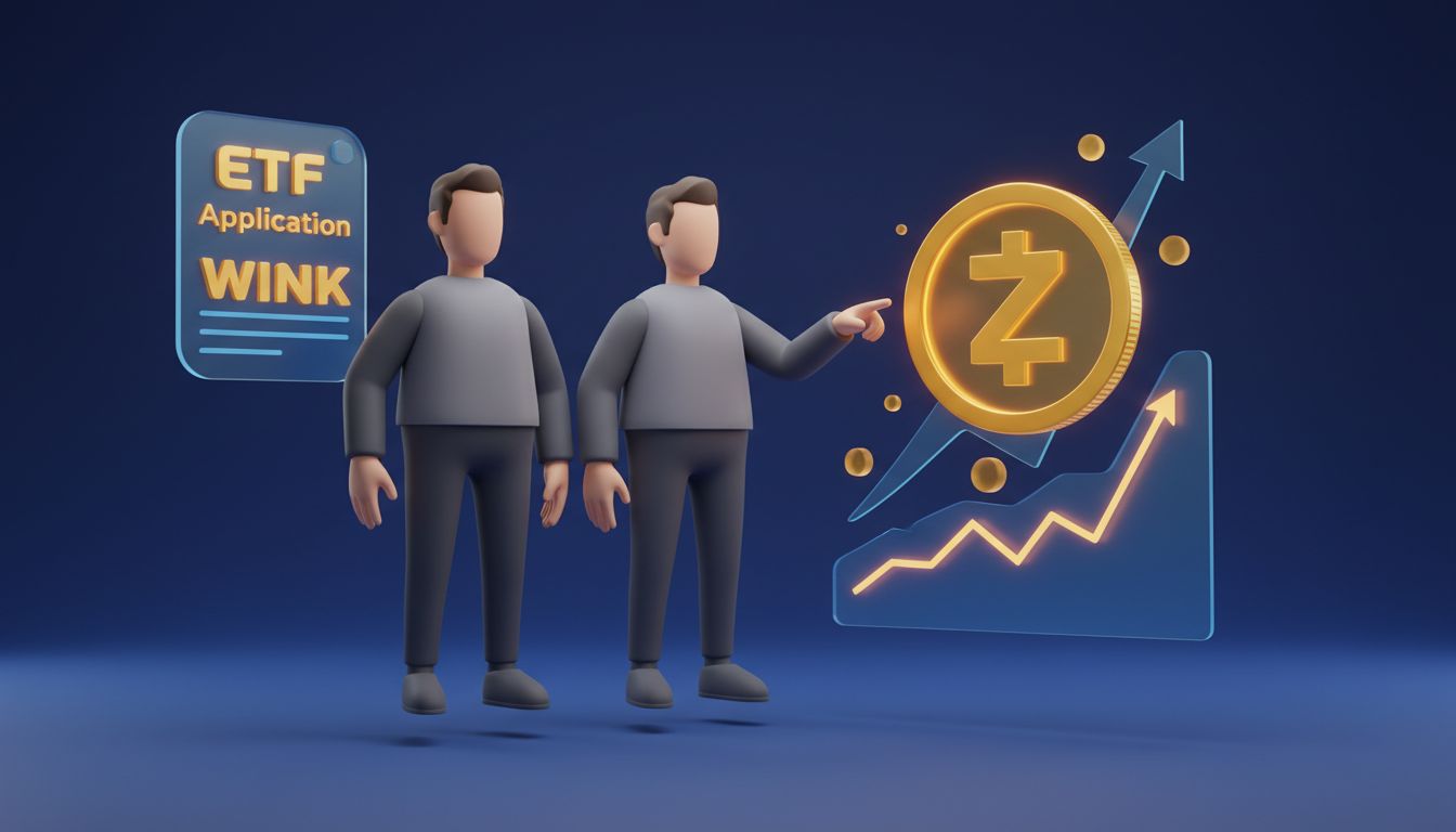 برادران وینکلواس برای ETF اسپات زی‌کش (ZEC) درخواست دادند؛ قیمت در حال افزایش است!