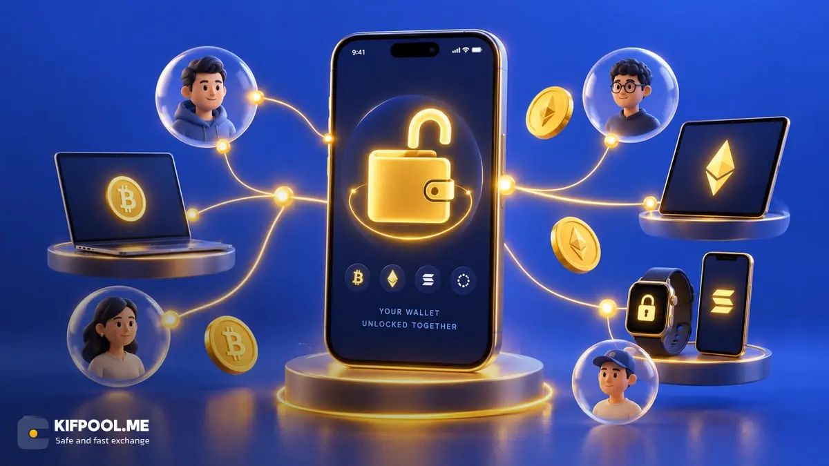 کیف پول با بازیابی اجتماعی چیست؟ بررسی جامع ماهیت و نحوه عملکرد Social Recovery Wallet