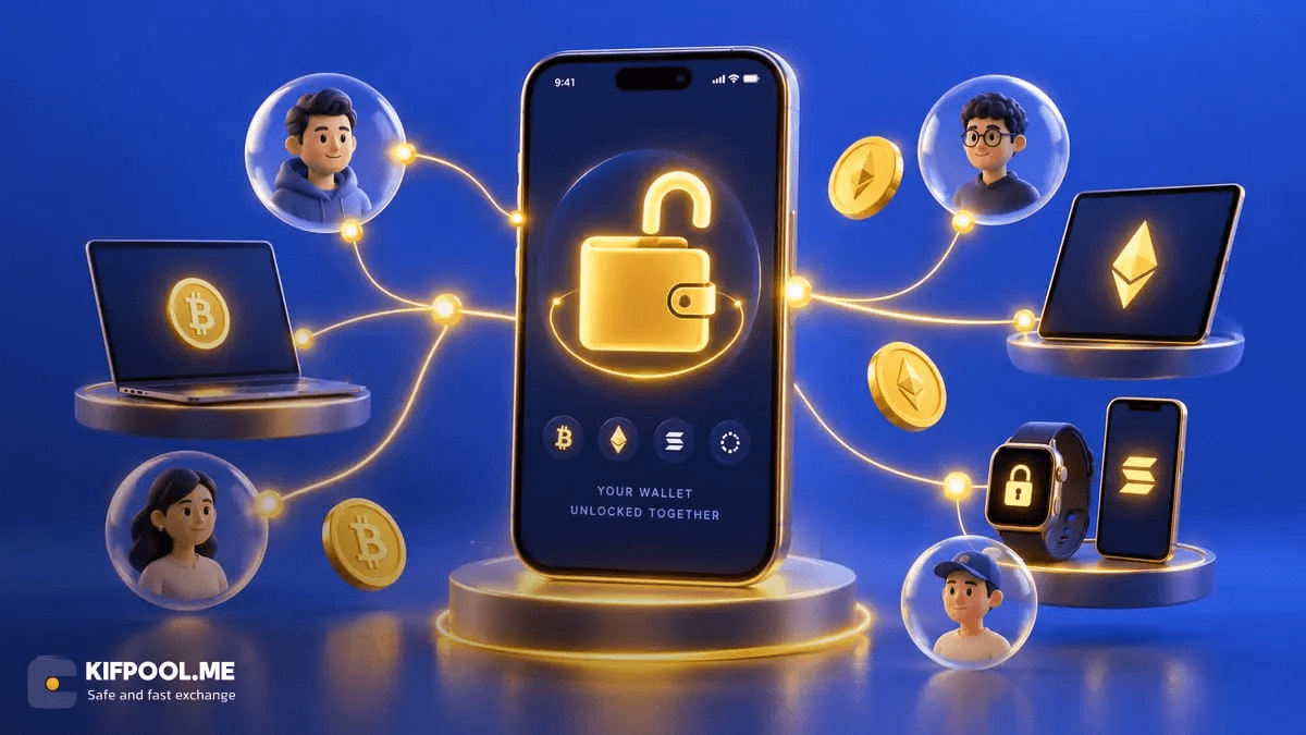 کیف پول با بازیابی اجتماعی چیست؟ بررسی جامع ماهیت و نحوه عملکرد Social Recovery Wallet